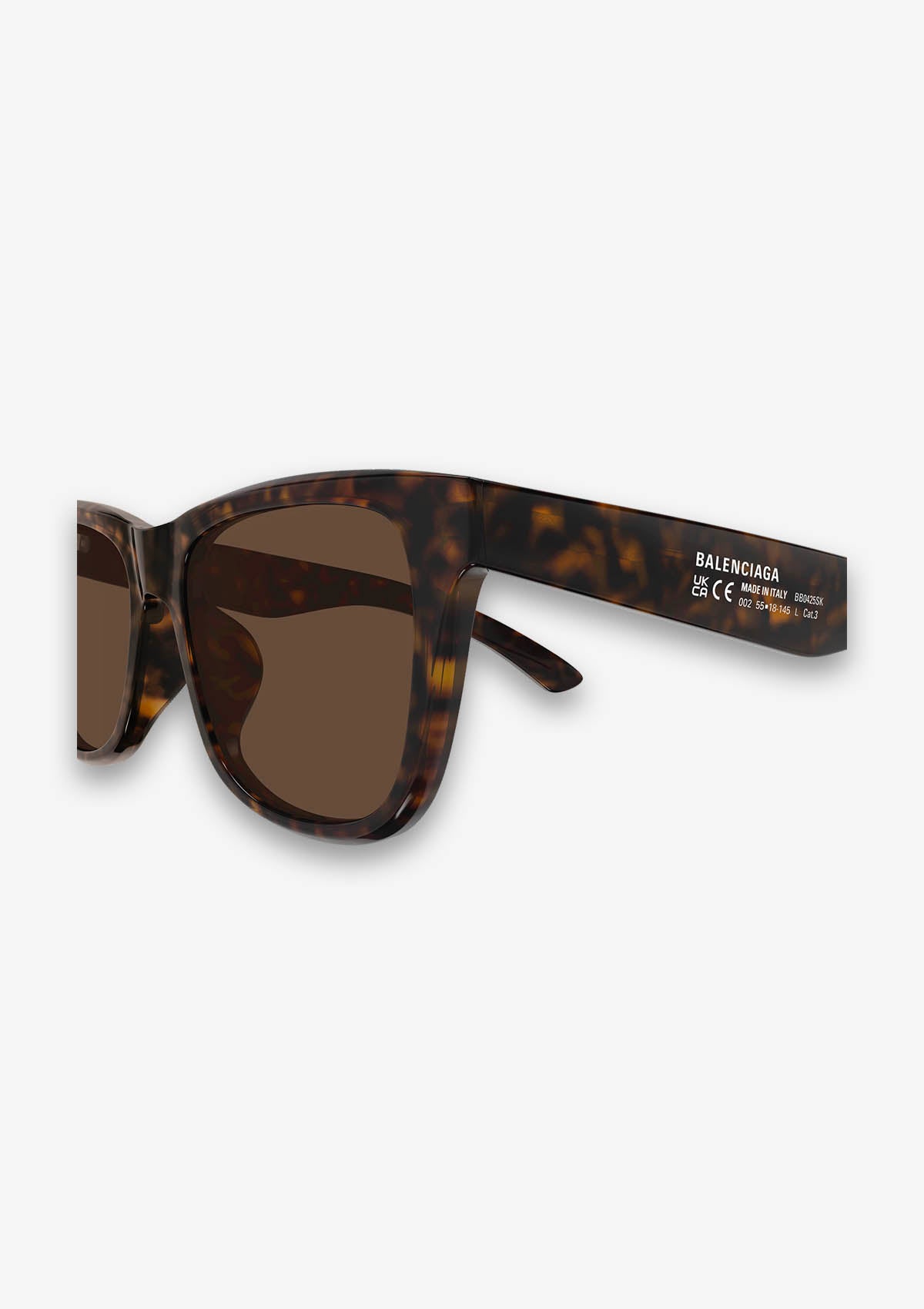 Lunette de soleil Balenciaga BB0425SK Havane