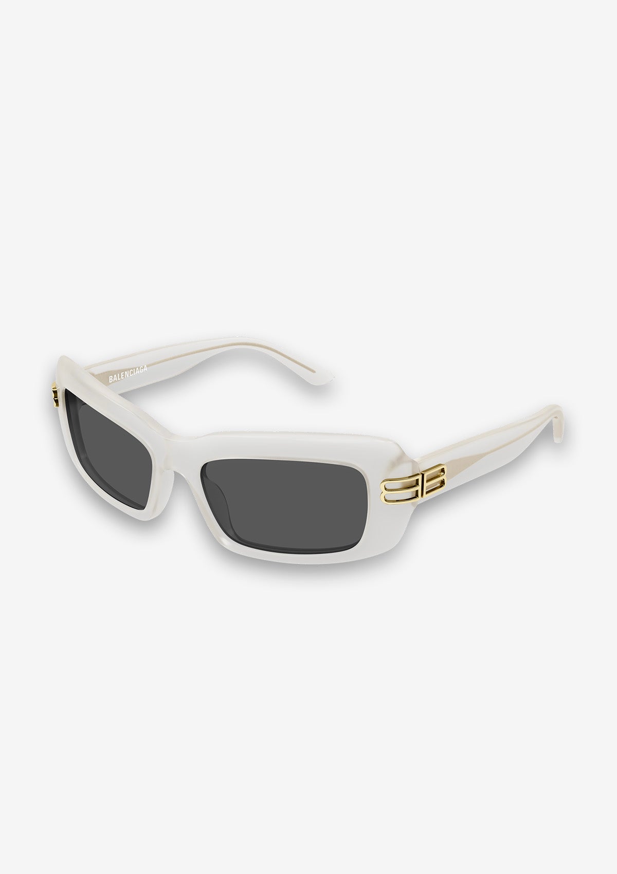 Lunette de soleil Balenciaga BB0432S Blanc