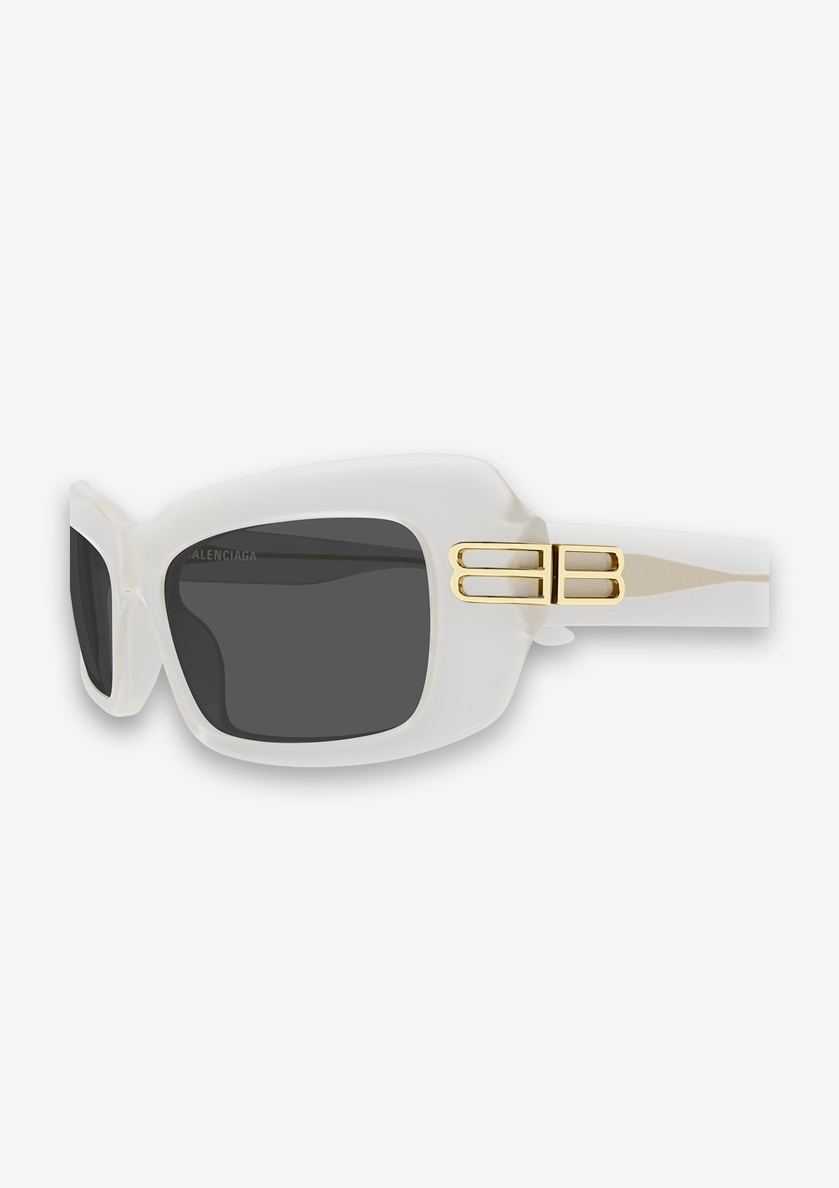 Lunette de soleil Balenciaga BB0432S Blanc