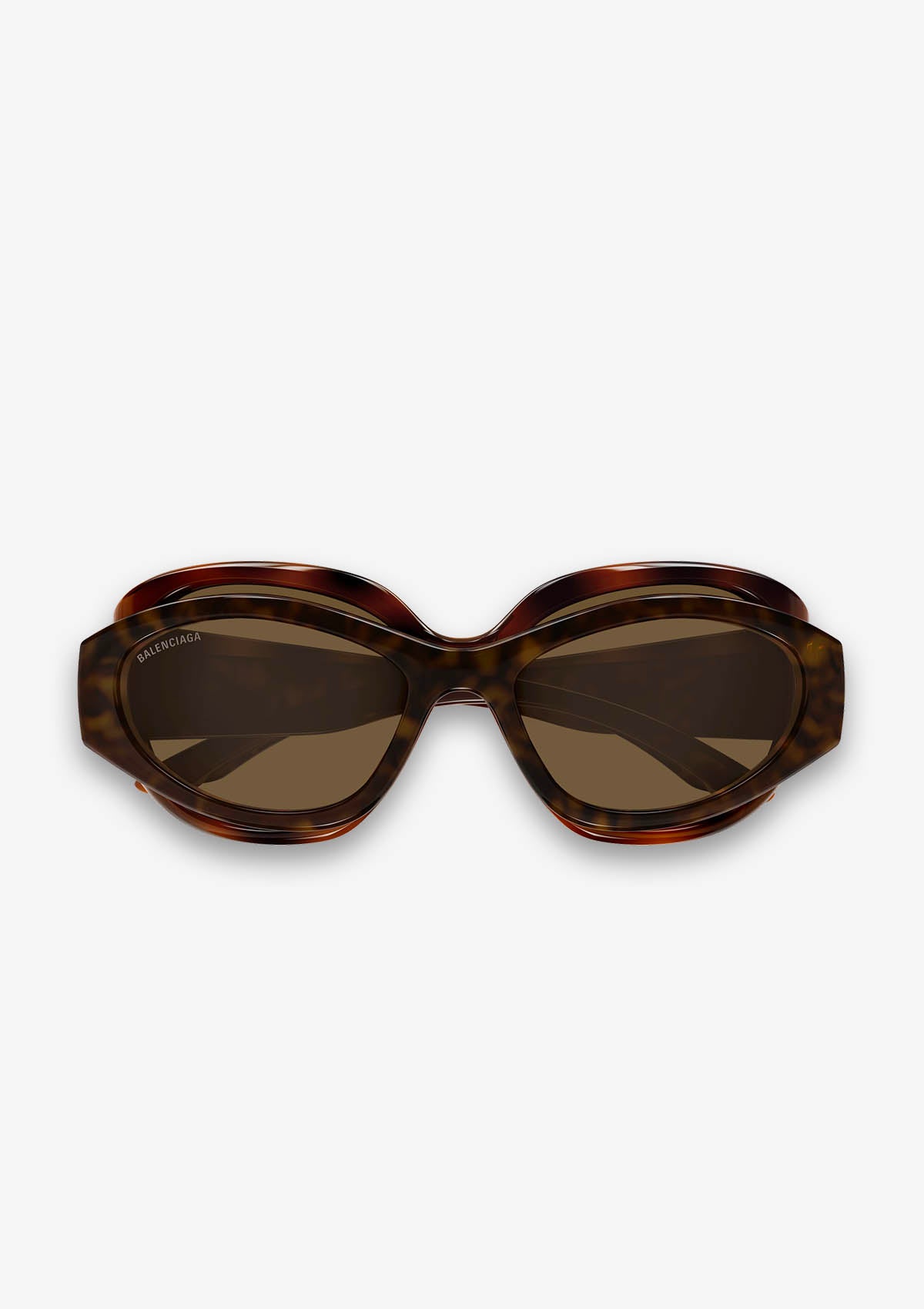 Lunette de soleil Balenciaga BB0456S Havane