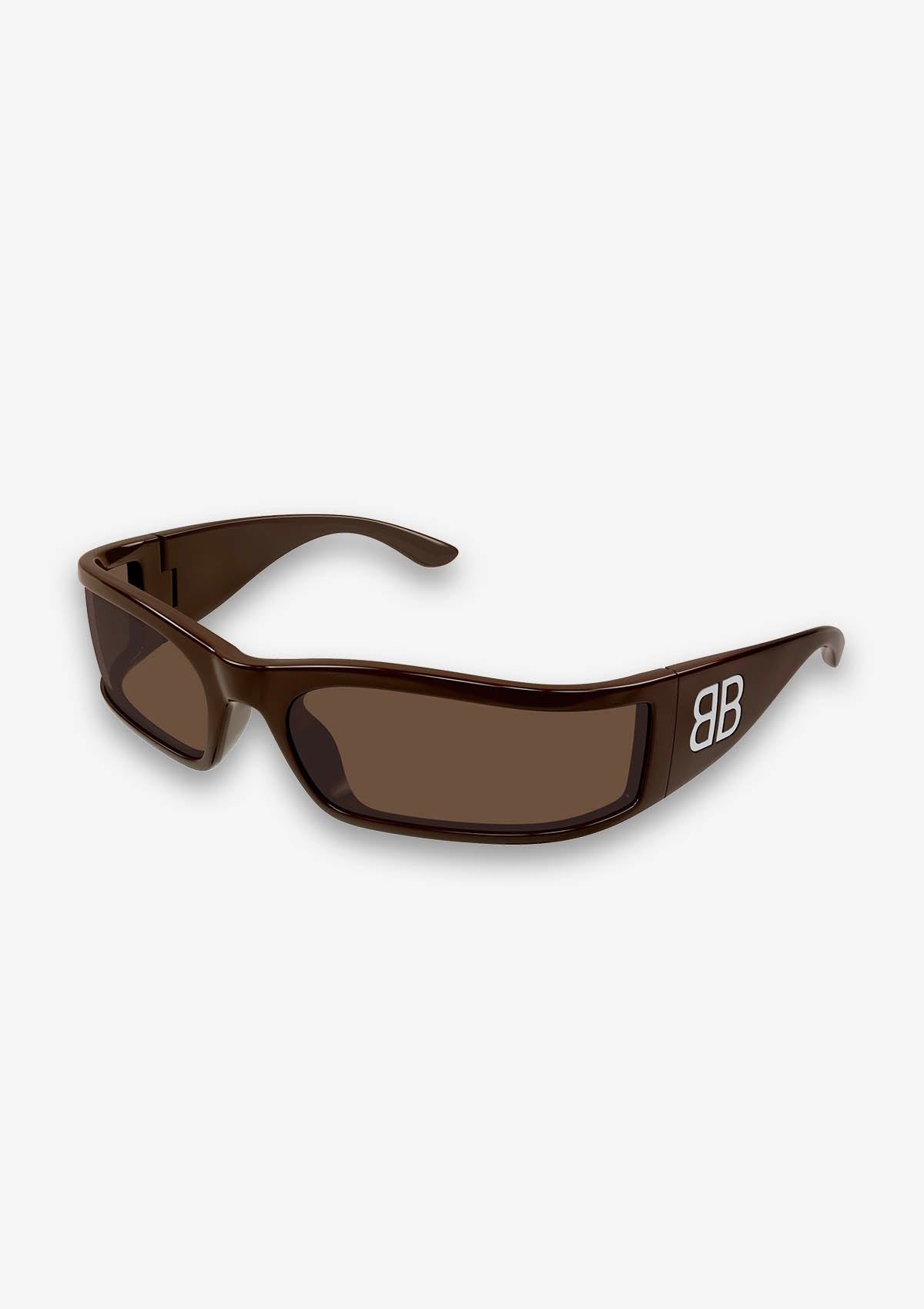 Lunette de soleil Balenciaga BB0458S Brun