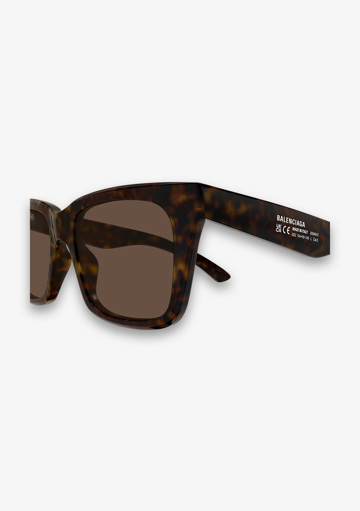 Lunette de soleil Balenciaga BB0467S Havane