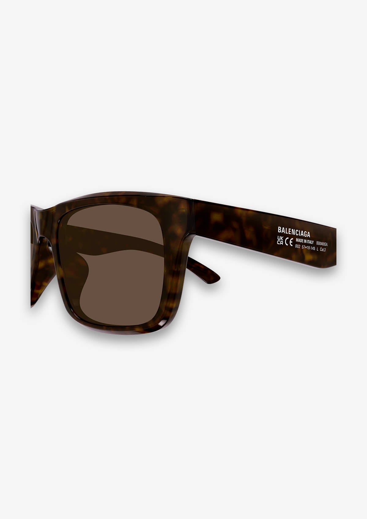 Lunette de soleil Balenciaga BB0469SA Havane