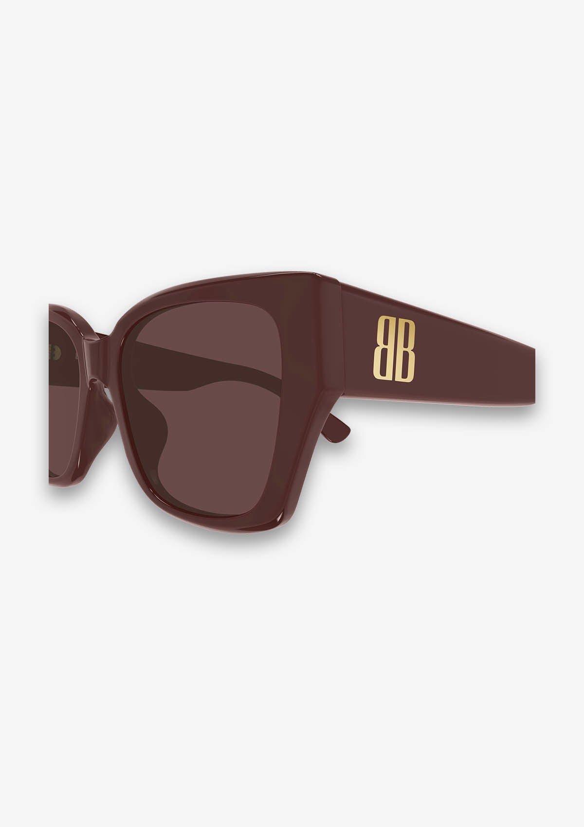 Lunette de soleil Balenciaga BB0474S Bordeaux