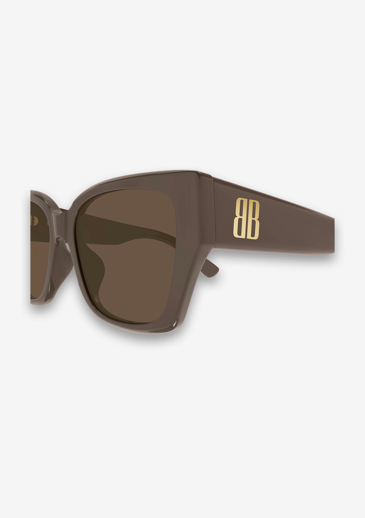Lunette de soleil Balenciaga BB0474S Brun