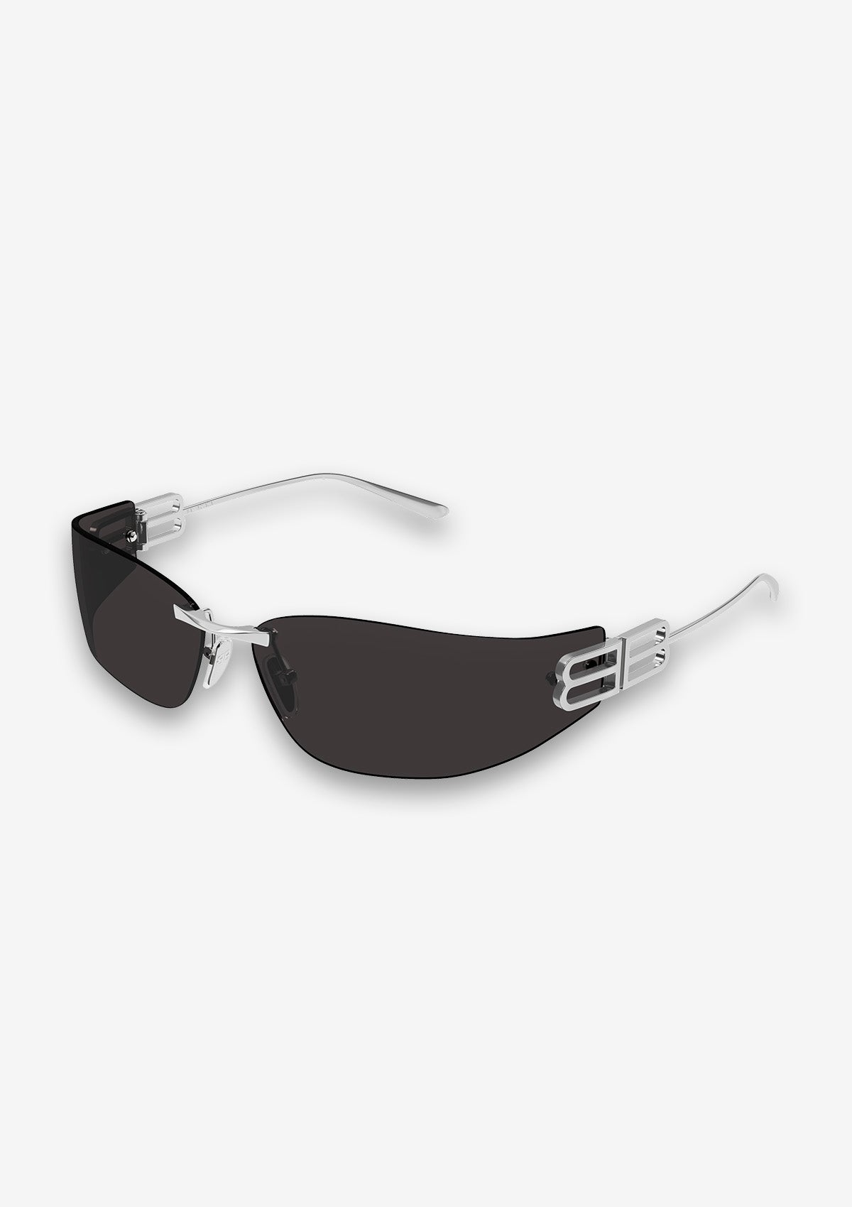 Lunette de soleil Balenciaga BB0484S Ruthénium