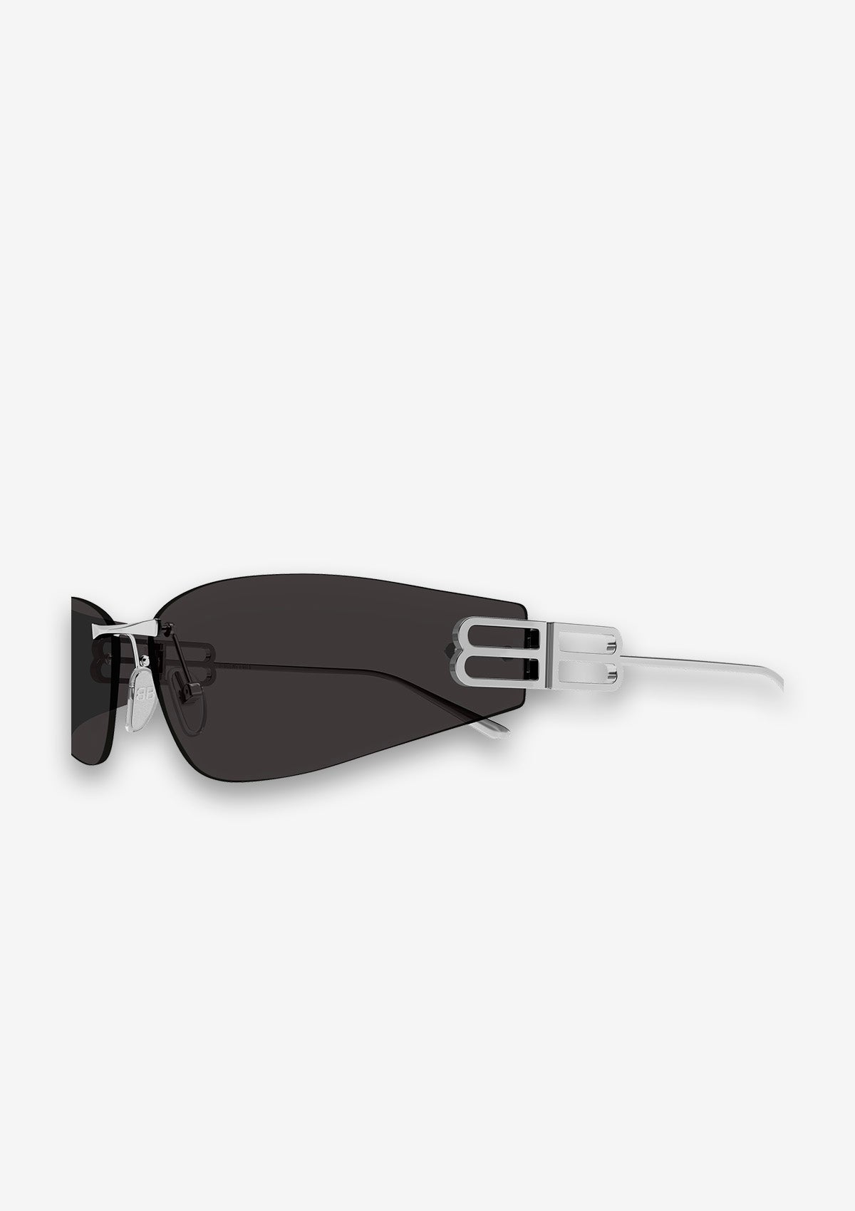 Lunette de soleil Balenciaga BB0484S Ruthénium