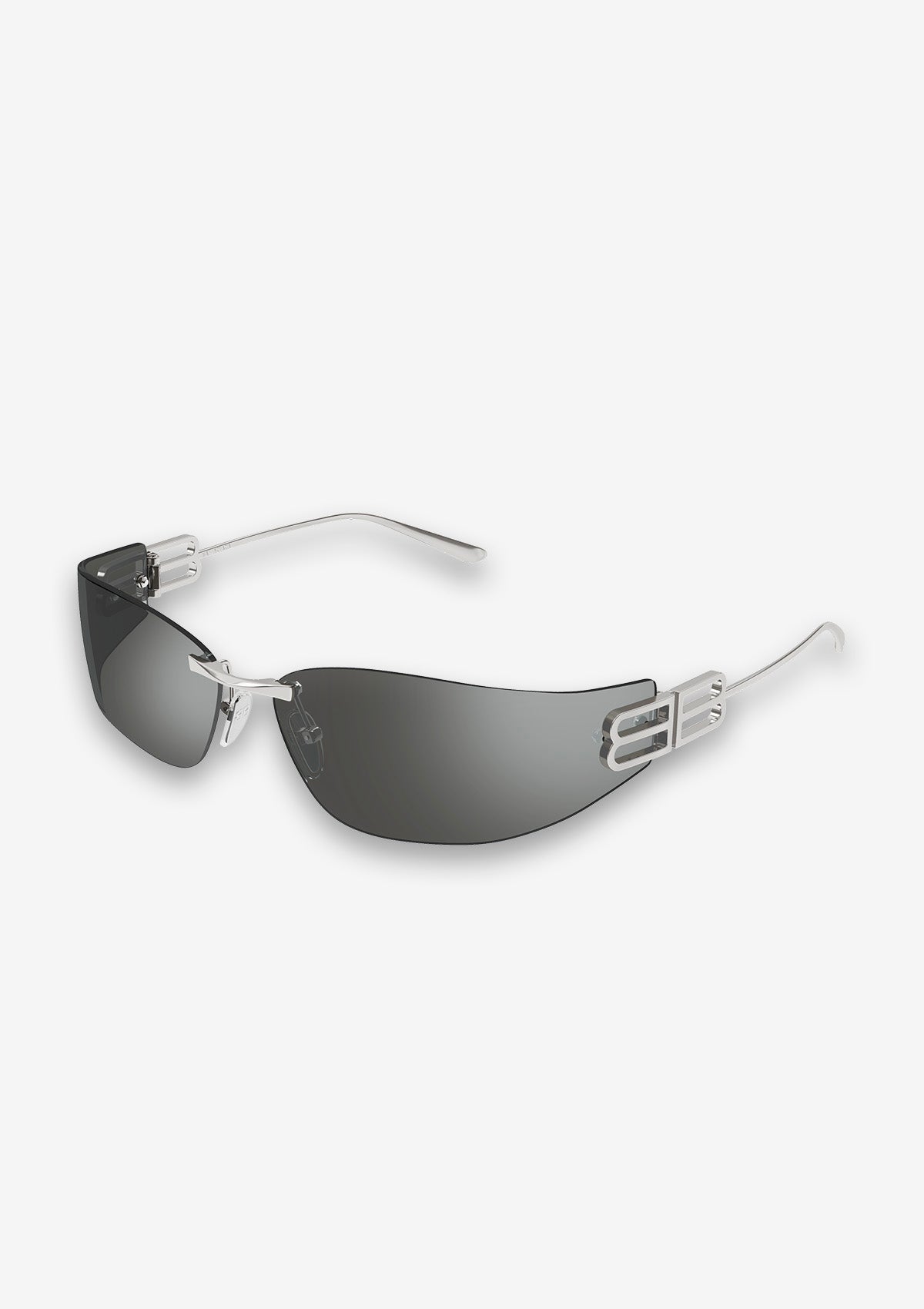 Lunette de soleil Balenciaga BB0484S Ruthénium
