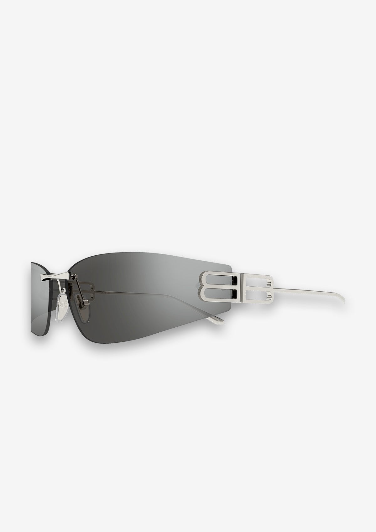 Lunette de soleil Balenciaga BB0484S Ruthénium