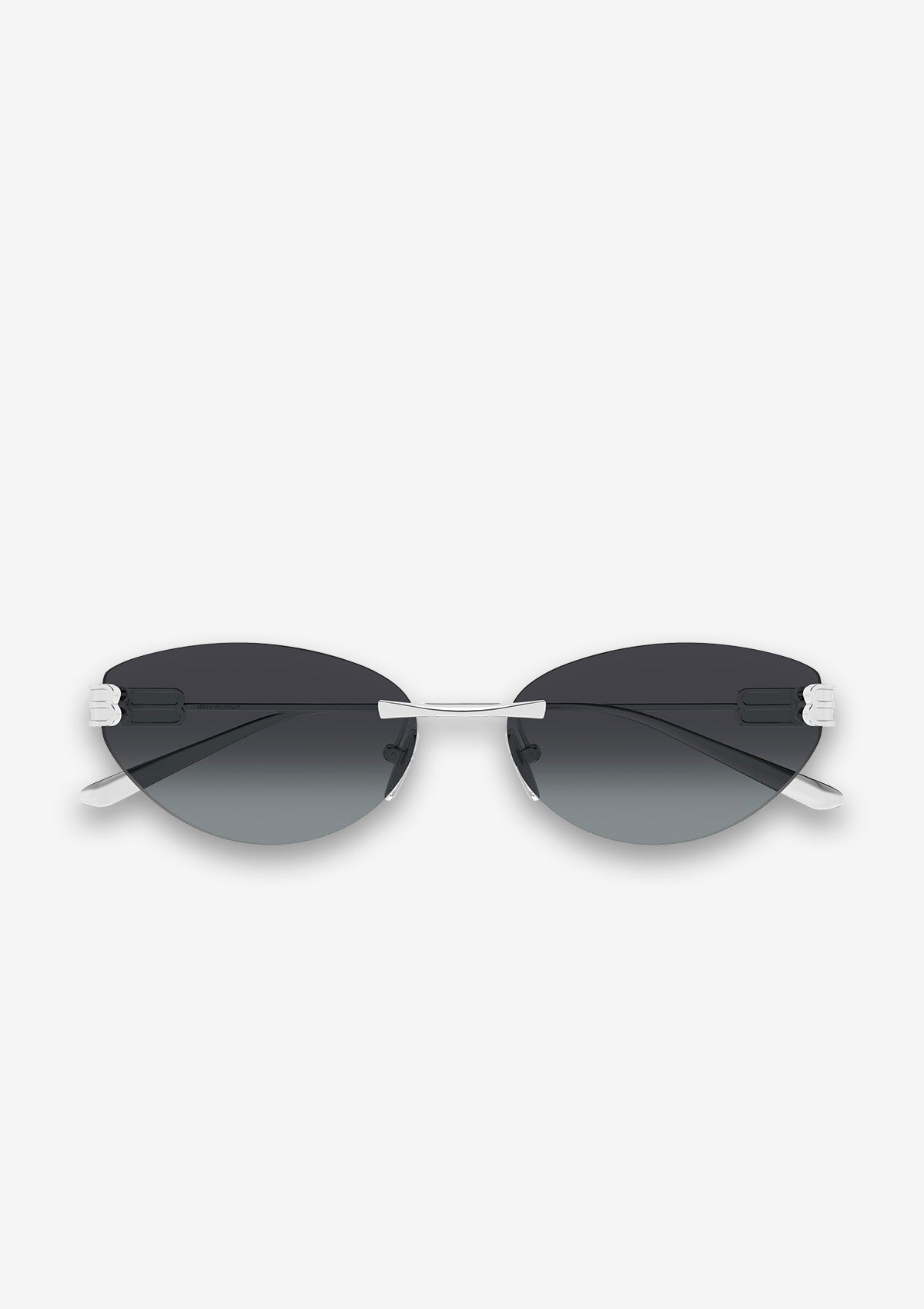 Lunette de soleil Balenciaga BB0486S Argent