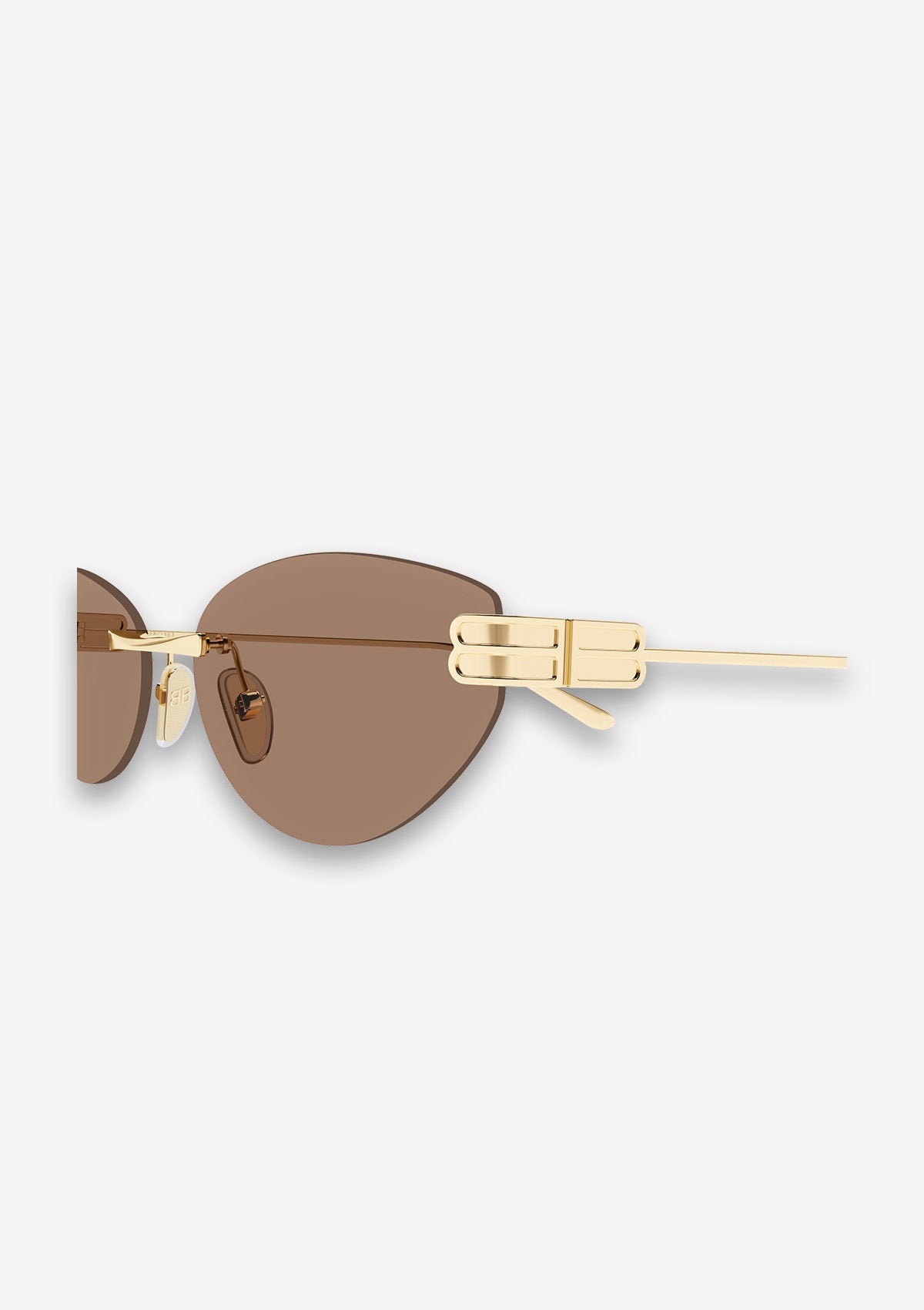 Lunette de soleil Balenciaga BB0486S Or