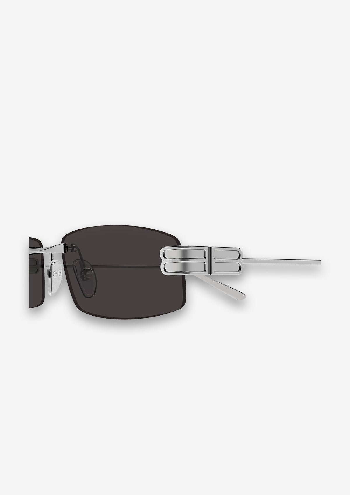 Lunette de soleil Balenciaga BB0488S Ruthénium