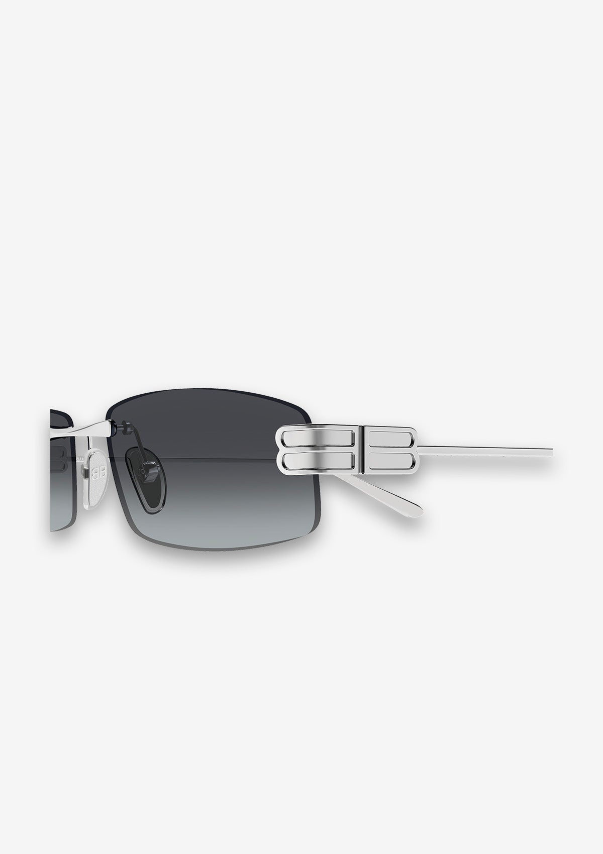 Lunette de soleil Balenciaga BB0488S Argent
