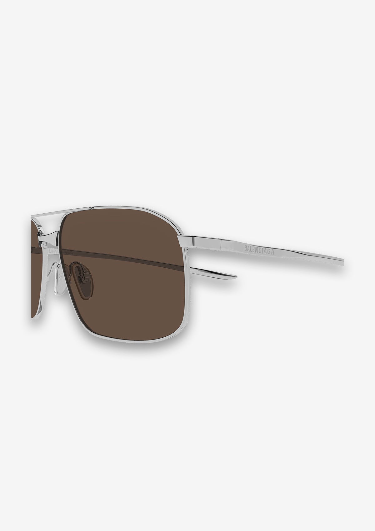 Lunette de soleil Balenciaga BB0492S Ruthénium