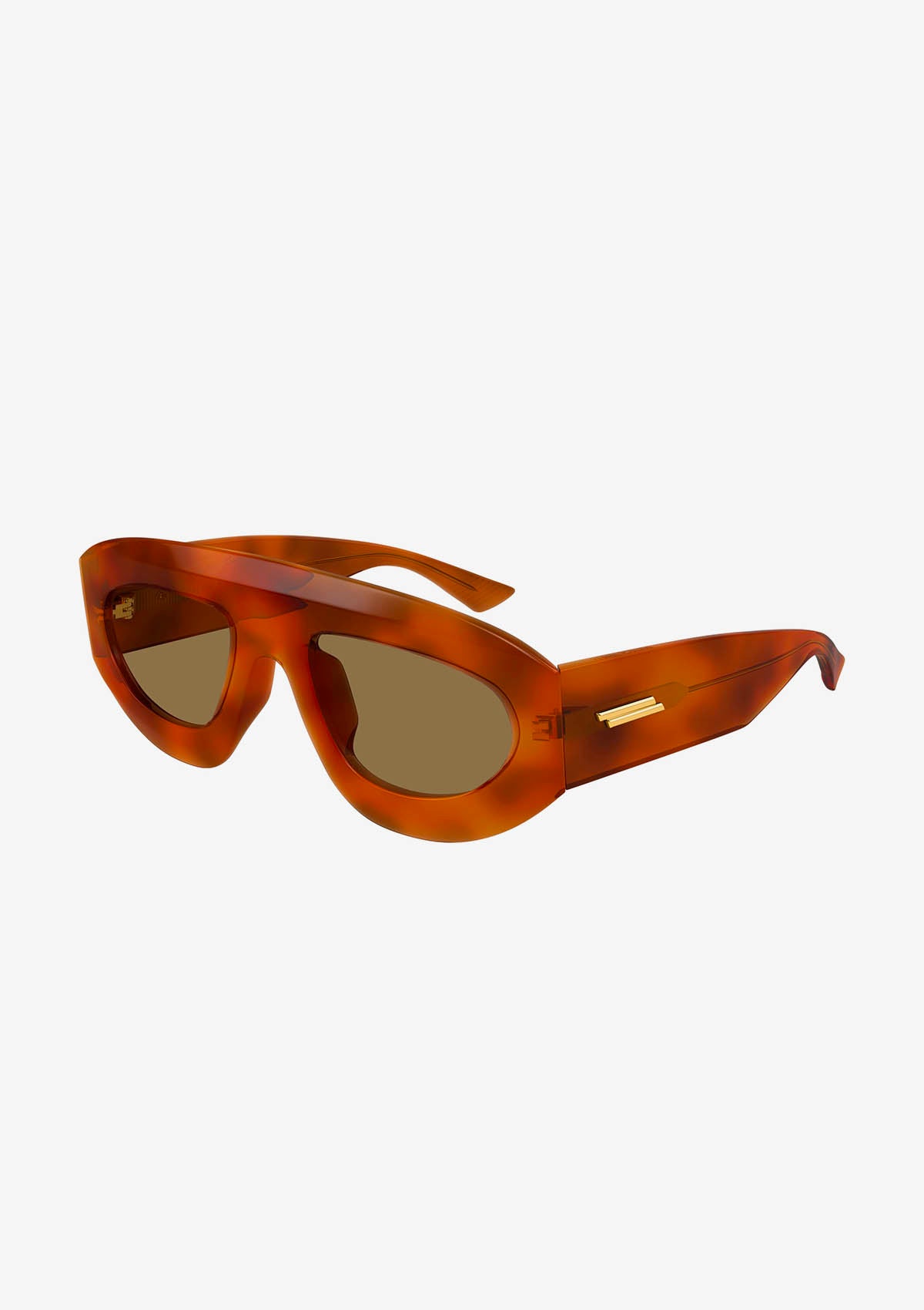 Lunette de soleil Bottega Veneta BV1358S Havane