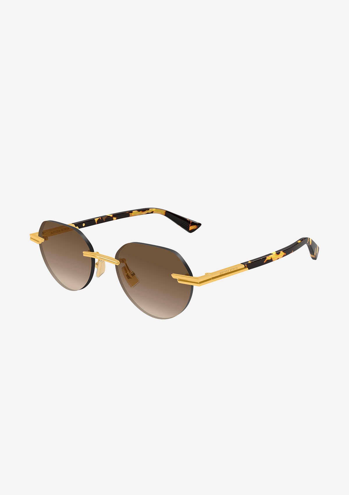 Lunette de soleil Bottega Veneta BV1379S Or