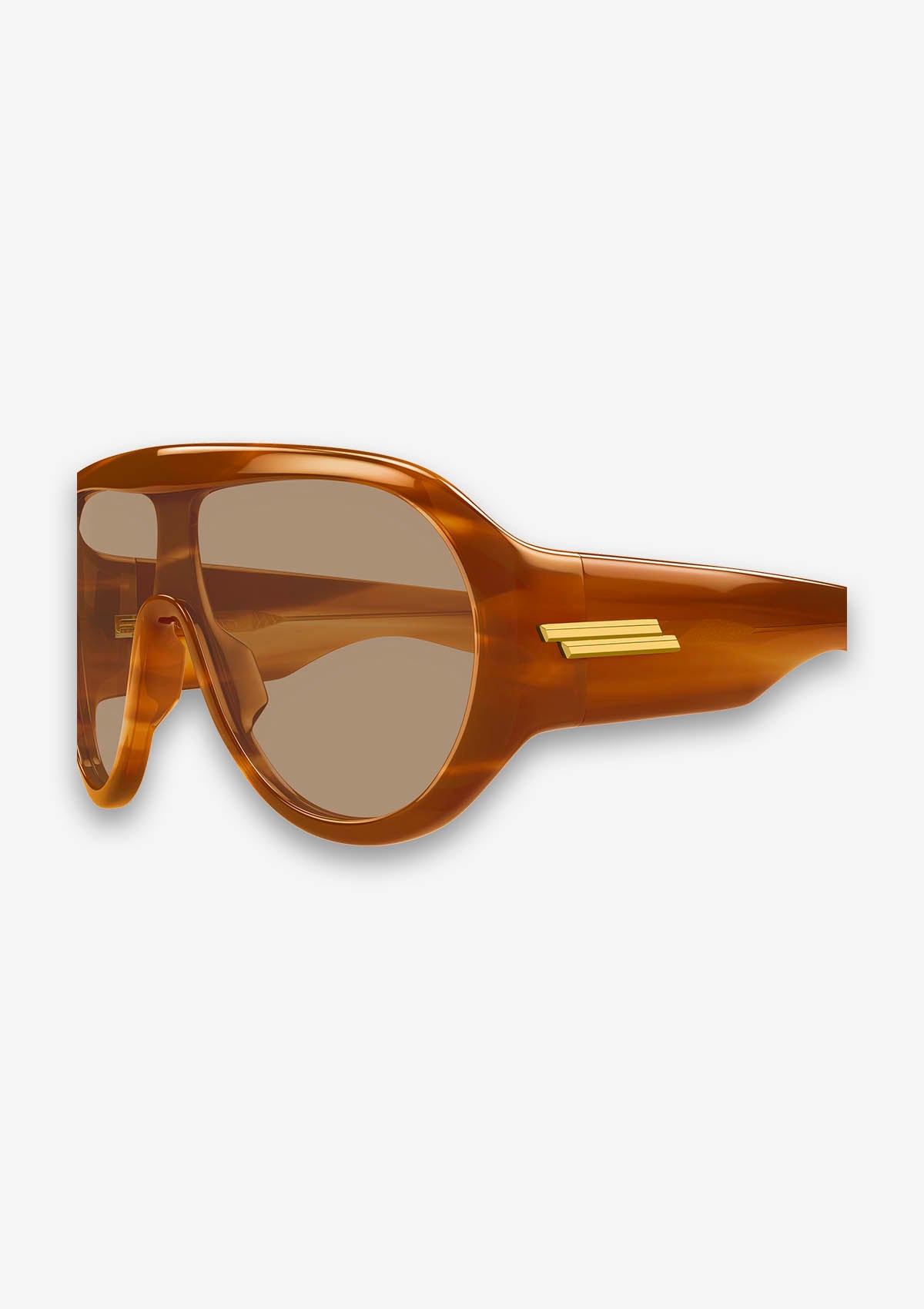 Lunette de soleil Bottega Veneta BV1345S Havane