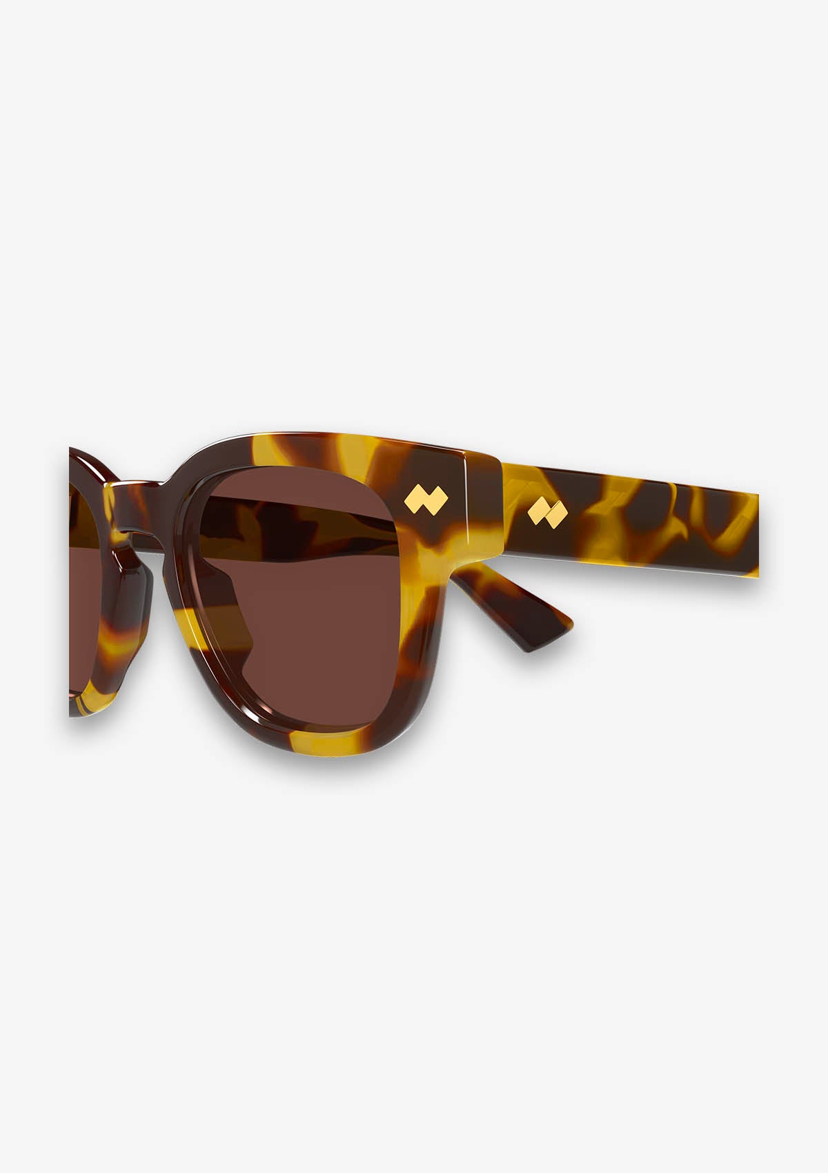 Lunette de soleil Bottega Veneta BV1441S Havane