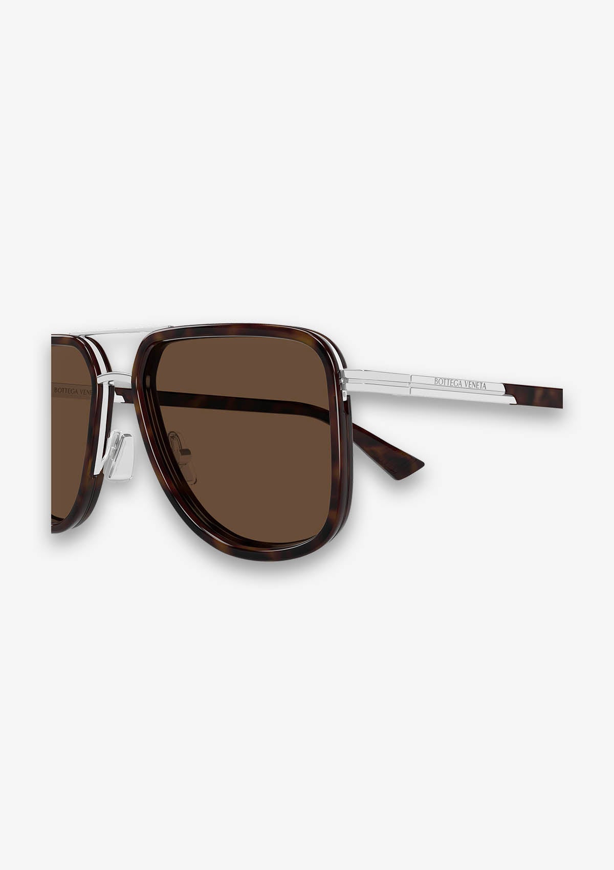 Lunette de soleil Bottega Veneta BV1463S Argent