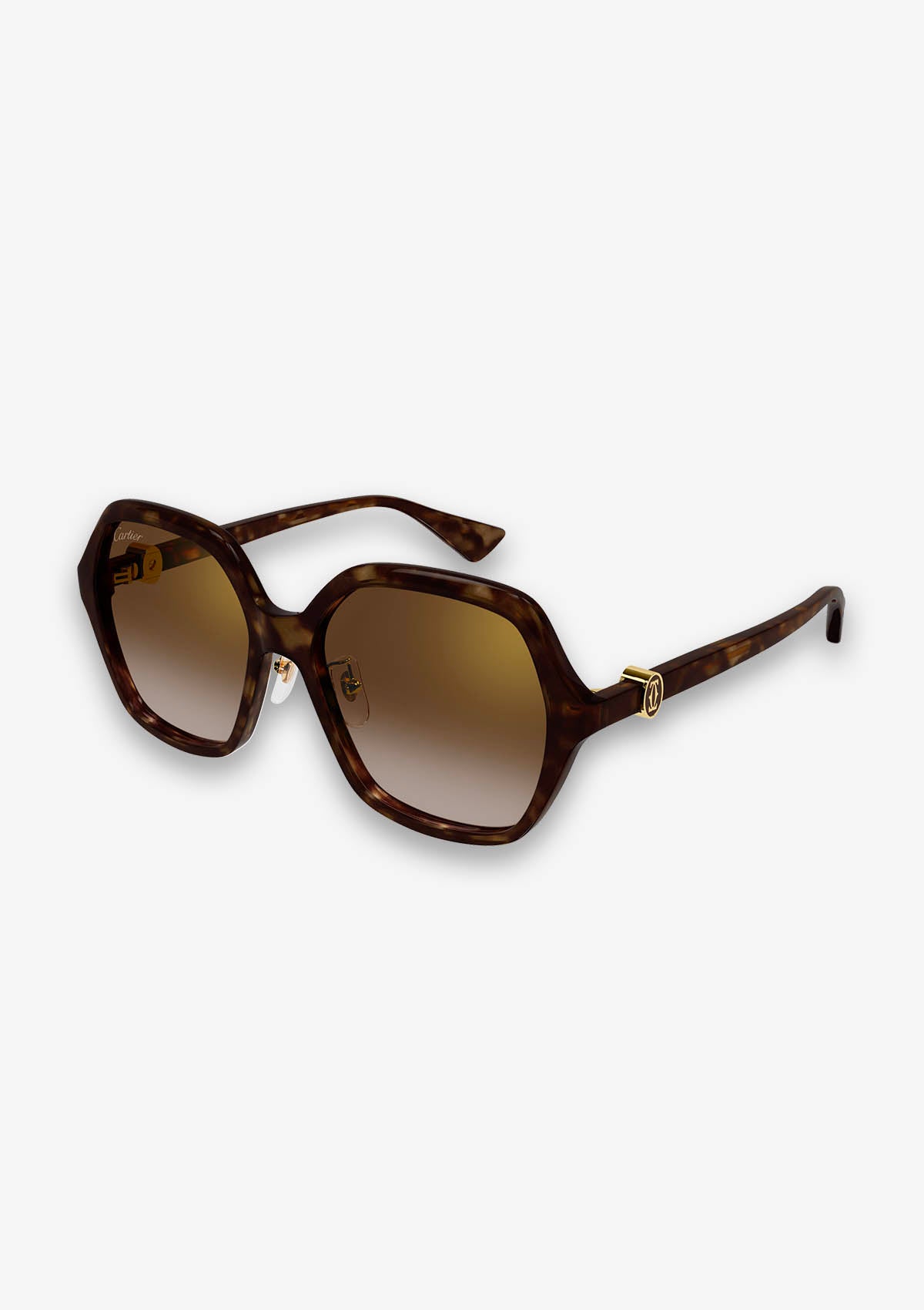 Lunette de soleil Cartier CT0470SA Havane