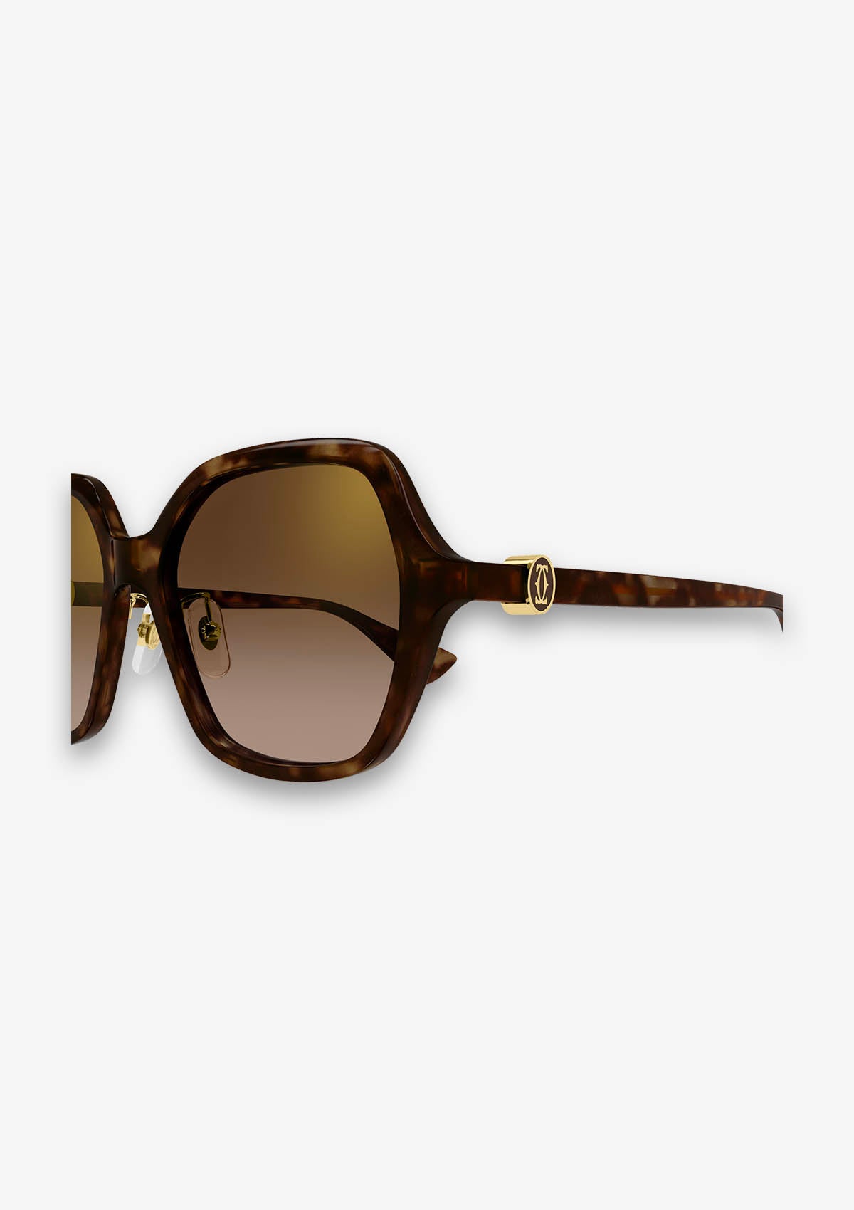 Lunette de soleil Cartier CT0470SA Havane