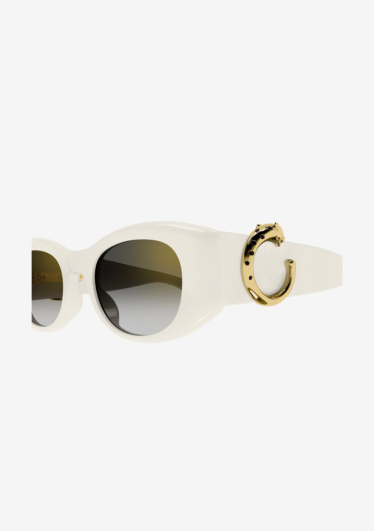 Lunette de soleil Cartier CT0472S Blanc