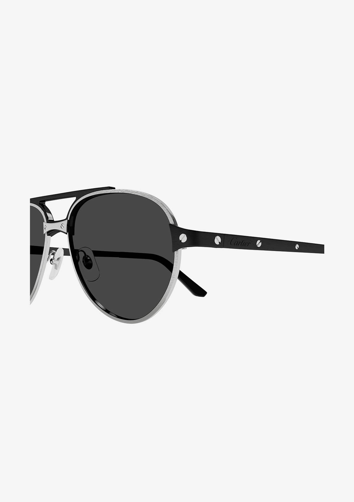 Lunette de soleil Cartier CT0476S Argent