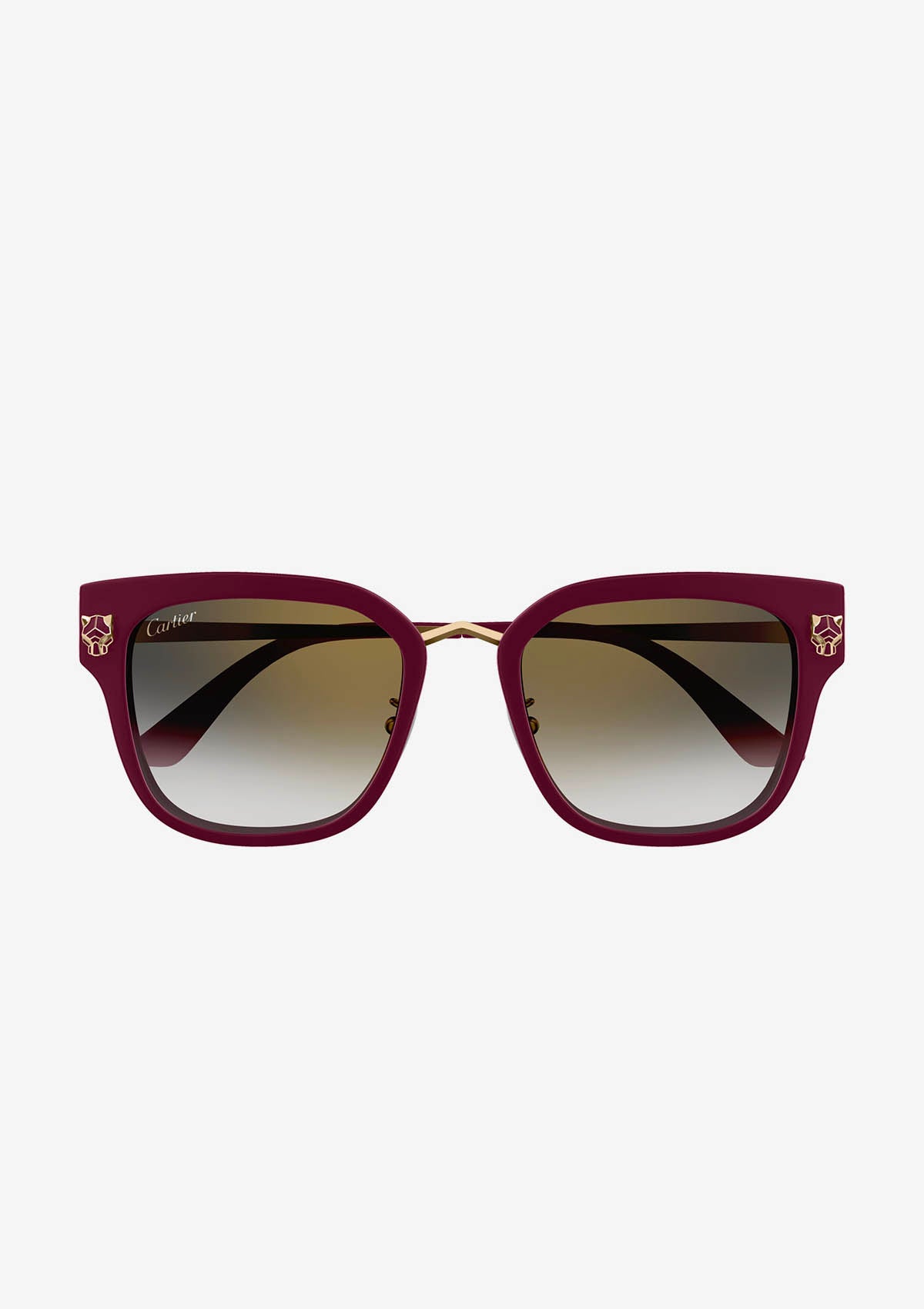 Lunette de soleil Cartier CT0509SA Bordeaux
