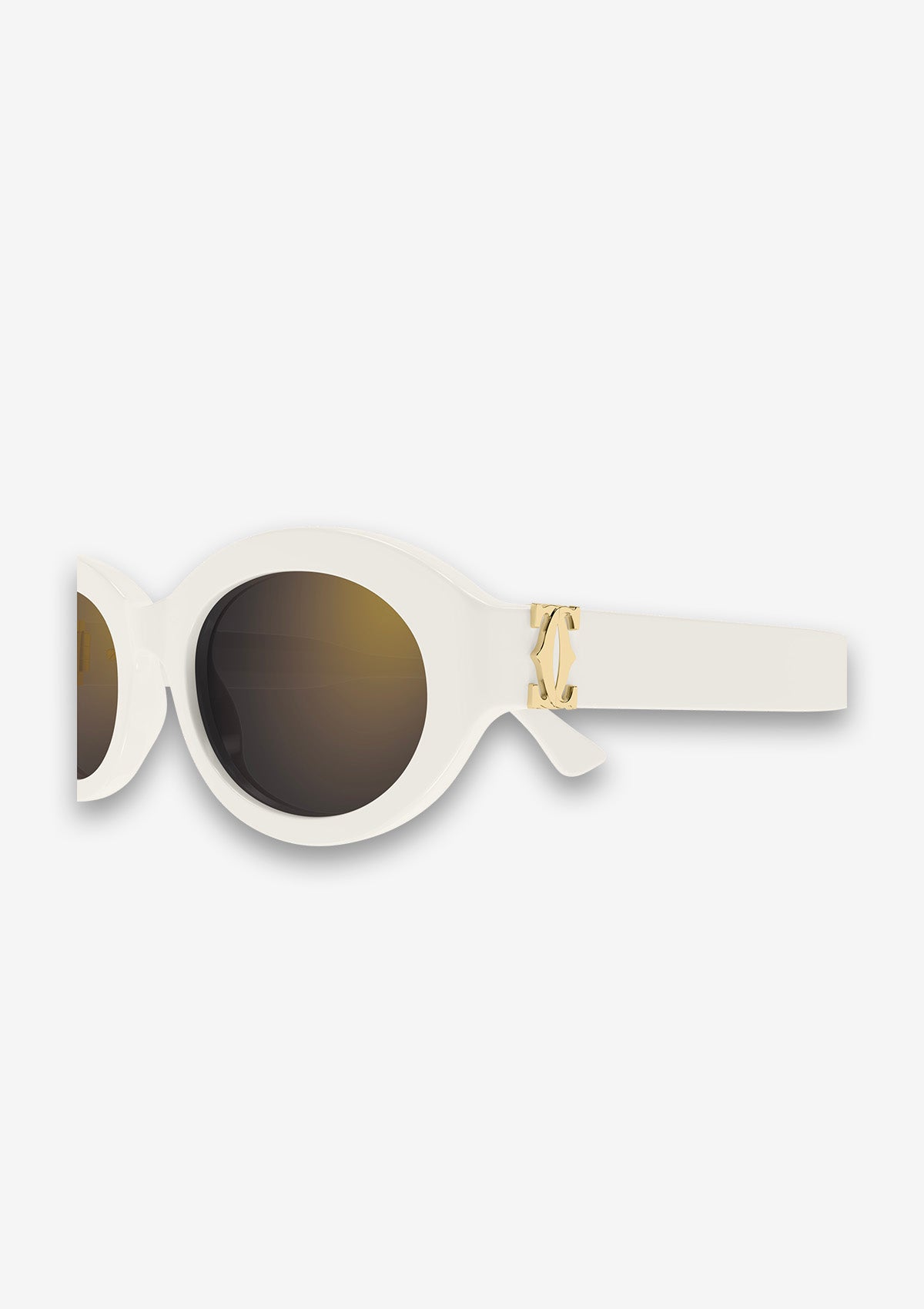 Lunette de soleil Cartier CT0588S Blanc