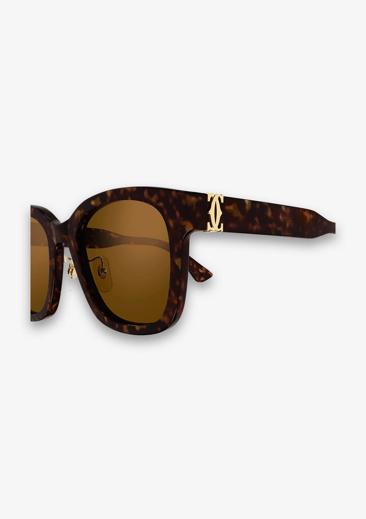 Lunette de soleil Cartier CT0589SA Havane