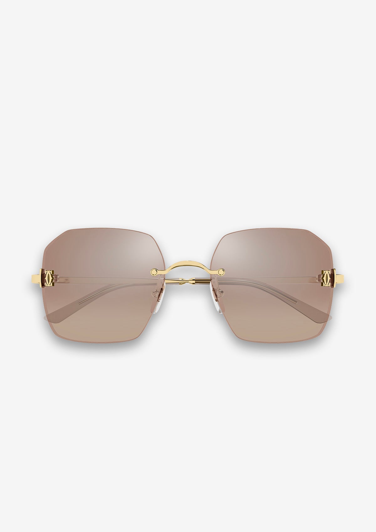 Lunette de soleil Cartier CT0591S Or