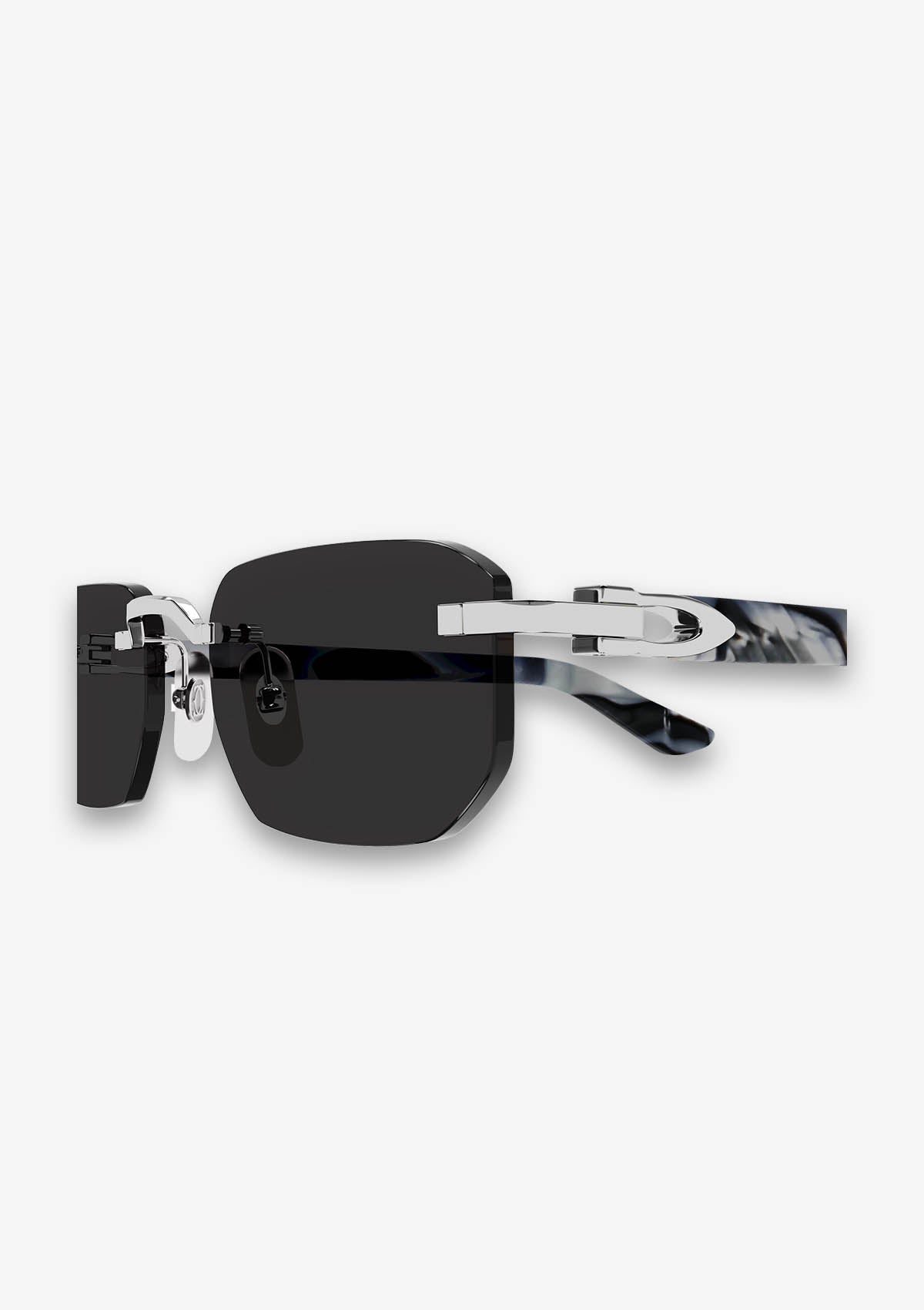 Lunette de soleil Cartier CT0622S Argent