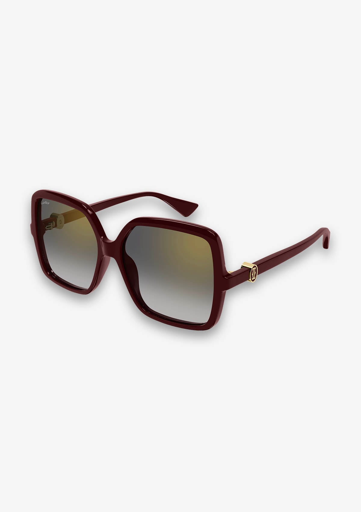 Lunette de soleil Cartier CT0641S Bordeaux