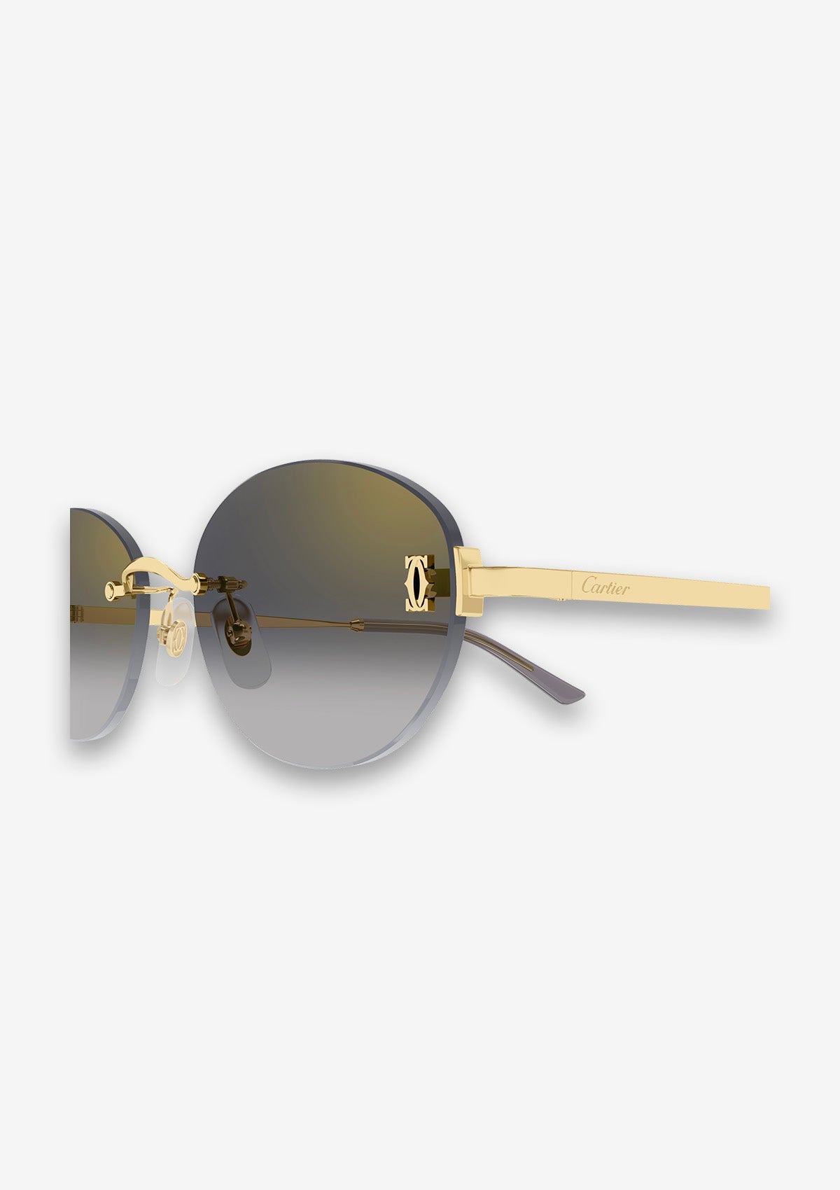 Lunette de soleil Cartier CT0642SA Or
