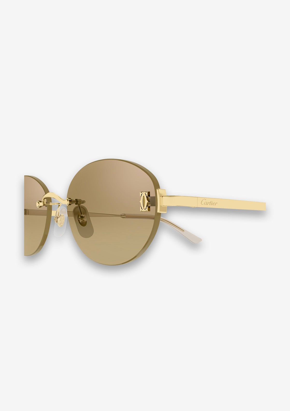 Lunette de soleil Cartier CT0642SA Or