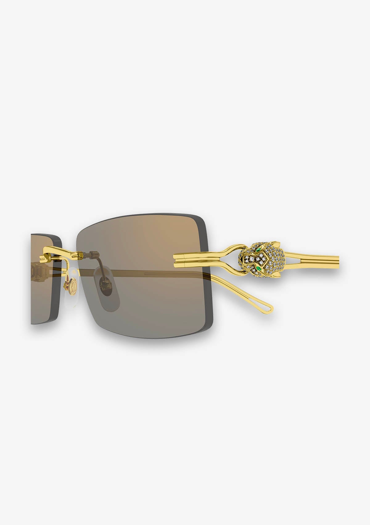 Lunette de soleil Cartier CT0647S Or