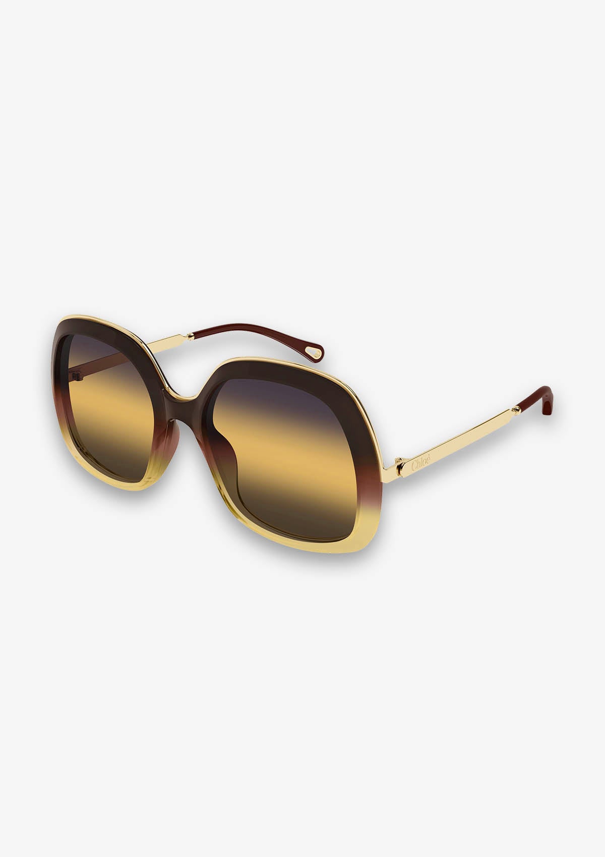 Lunette de soleil Chloé CH0327S Brun
