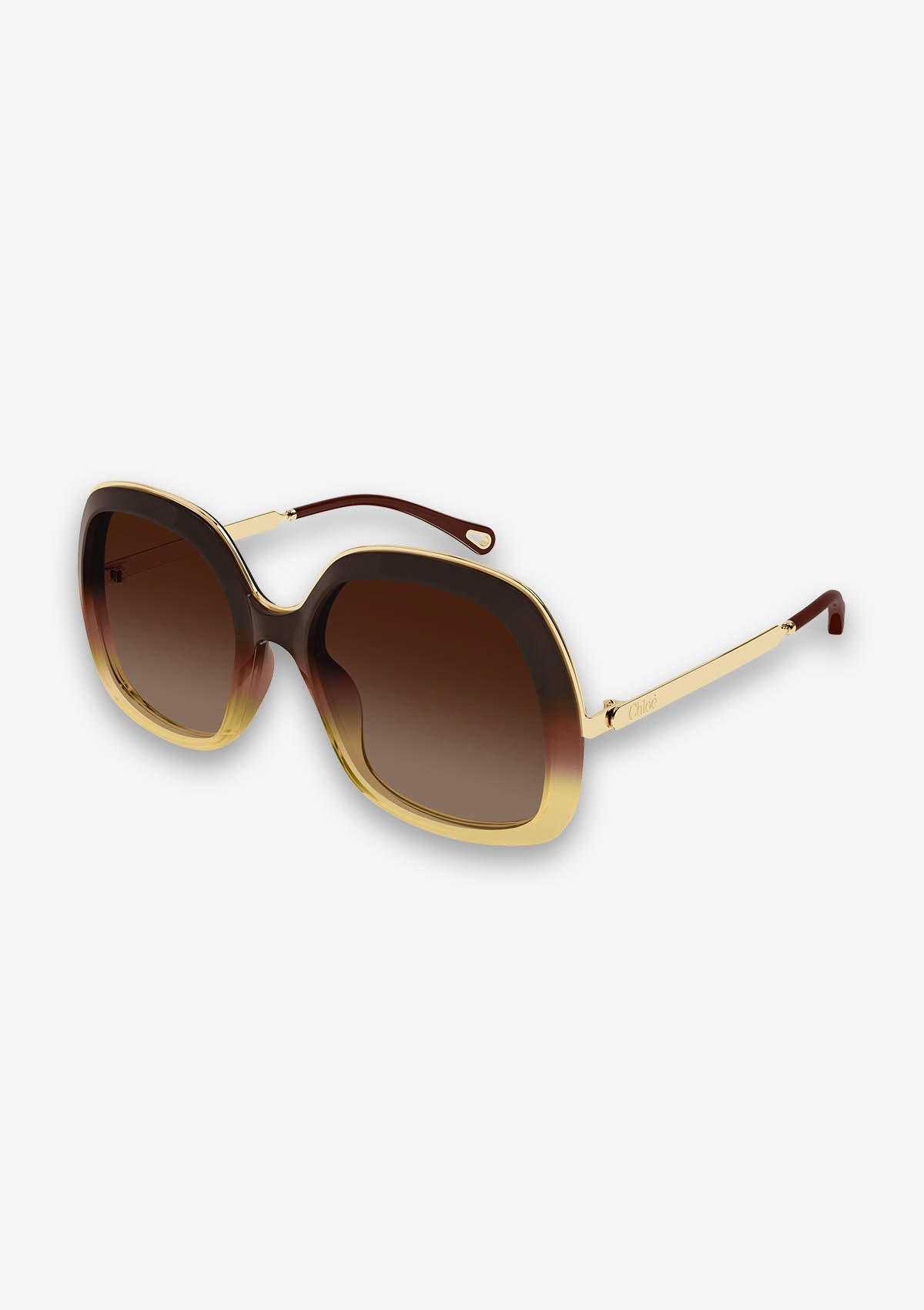 Lunette de soleil Chloé CH0327S Brun
