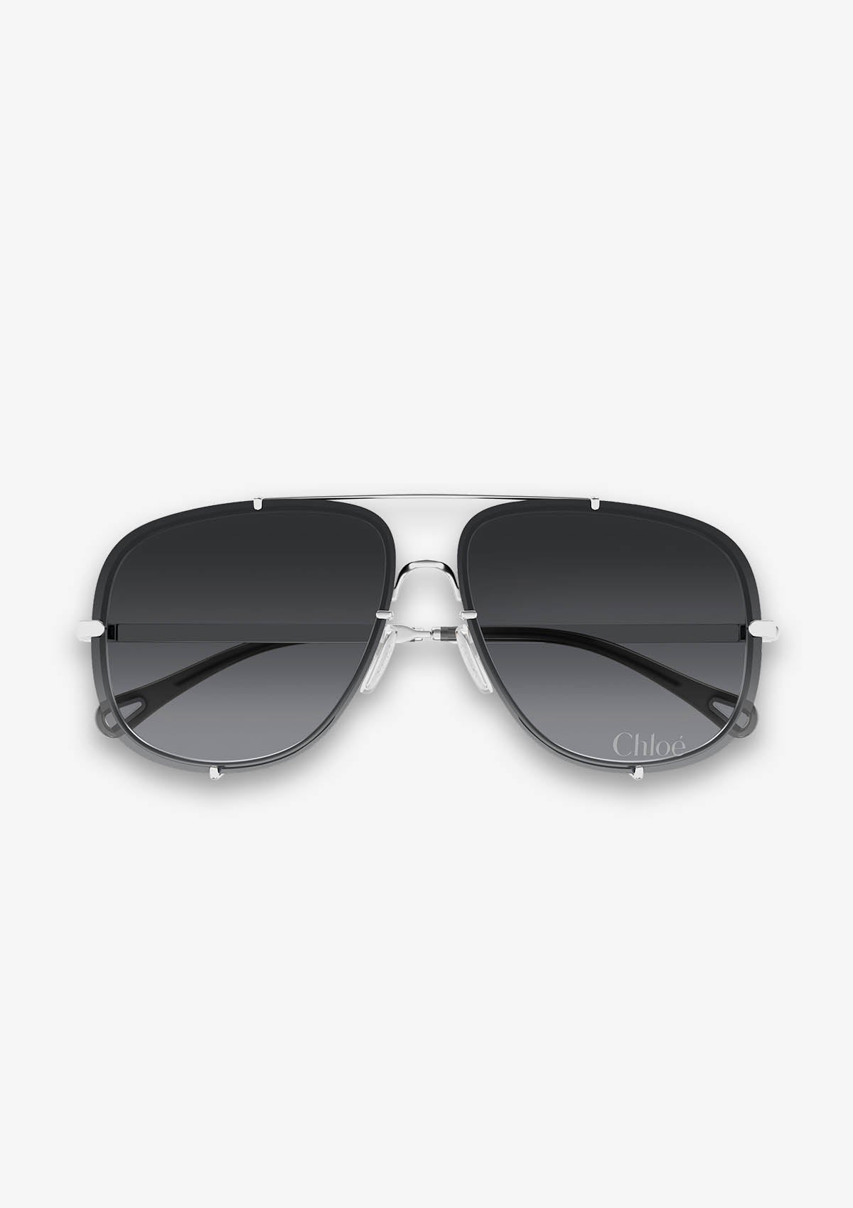 Lunette de soleil Chloé CH0348S Argent