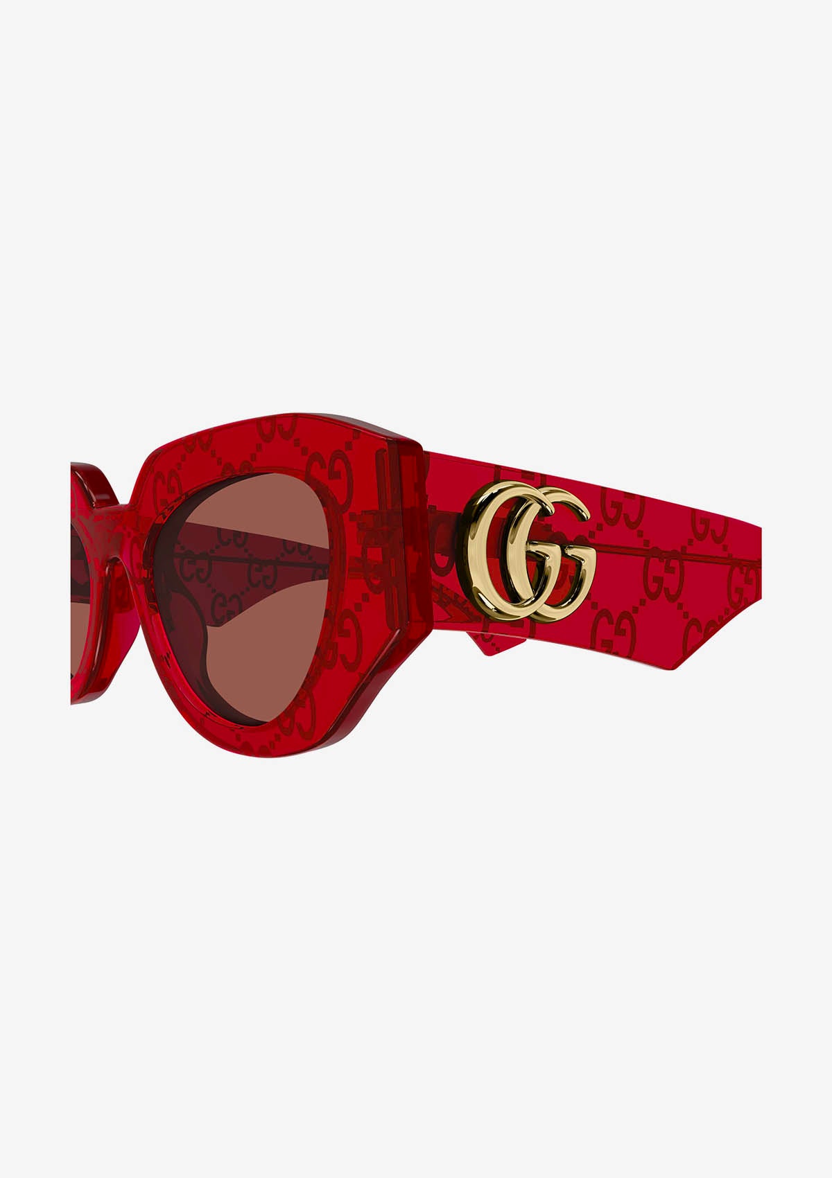 Lunette de soleil Gucci GG1421S Rouge