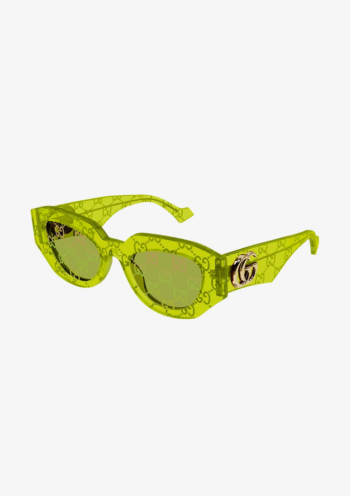 Lunette de soleil Gucci GG1421S Vert