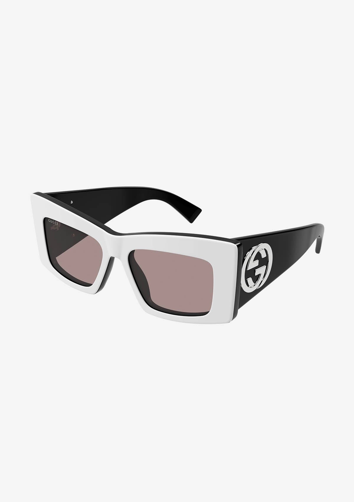Lunette de soleil Gucci GG1842S Blanc