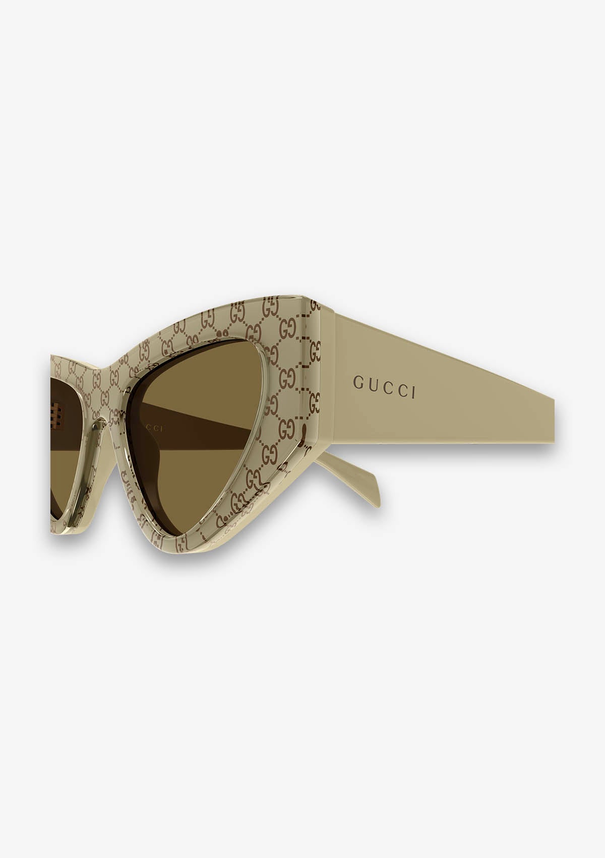 Lunette de soleil Gucci GG2019S Beige