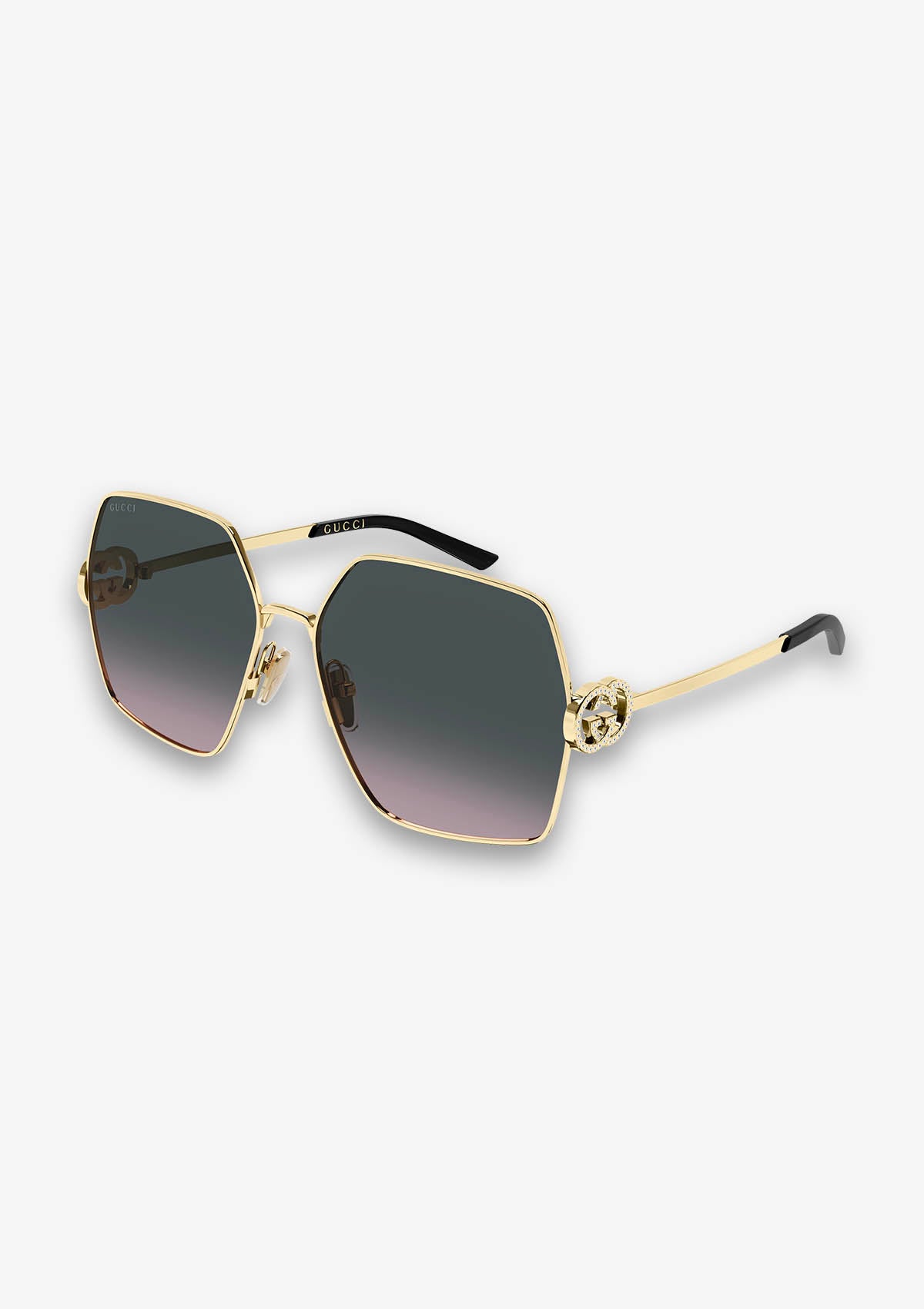 Lunette de soleil Gucci GG2163S Or