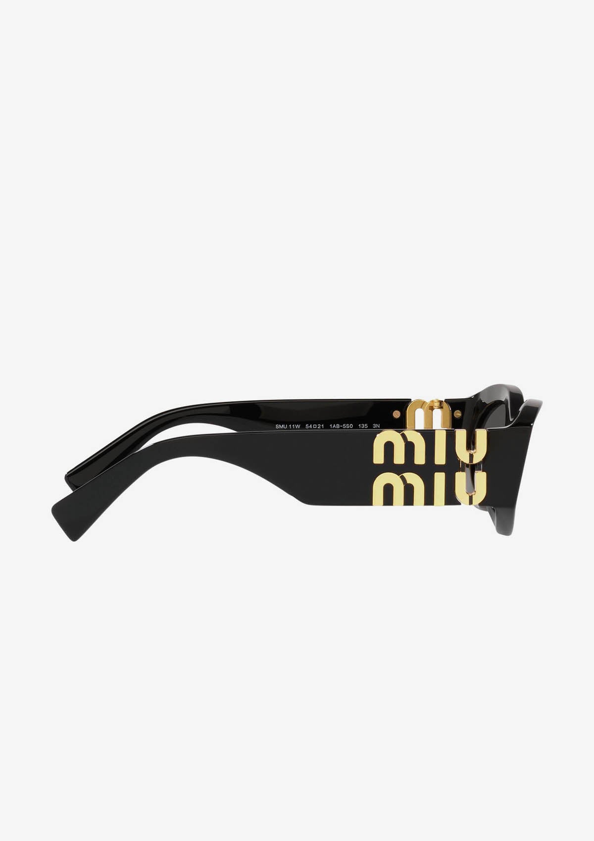 Lunettes de soleil MIU MIU GLIMPSE MU 11WS  1AB5S0 Noir