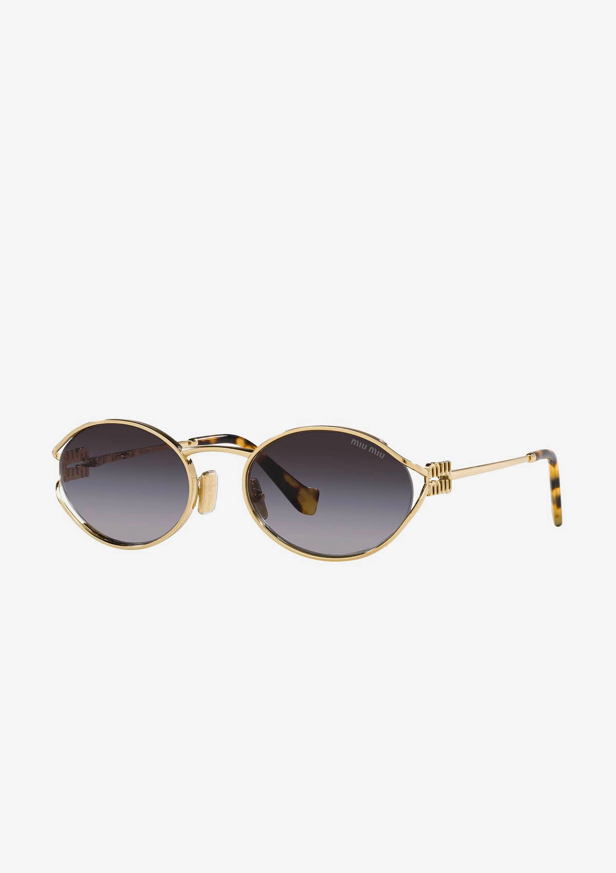 Lunettes de soleil MIU MIU LOGO MU 52YS  ZVN5D1 Or