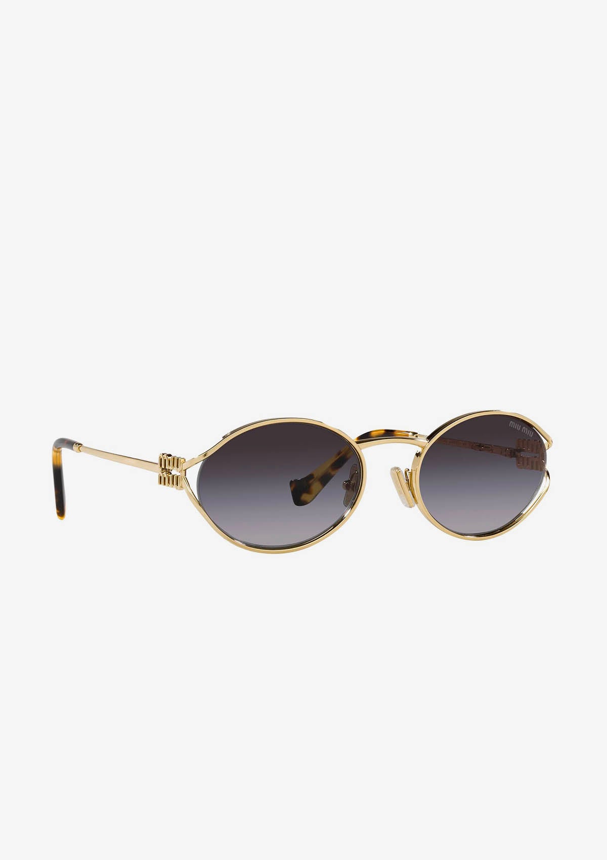 Lunettes de soleil MIU MIU LOGO MU 52YS  ZVN5D1 Or