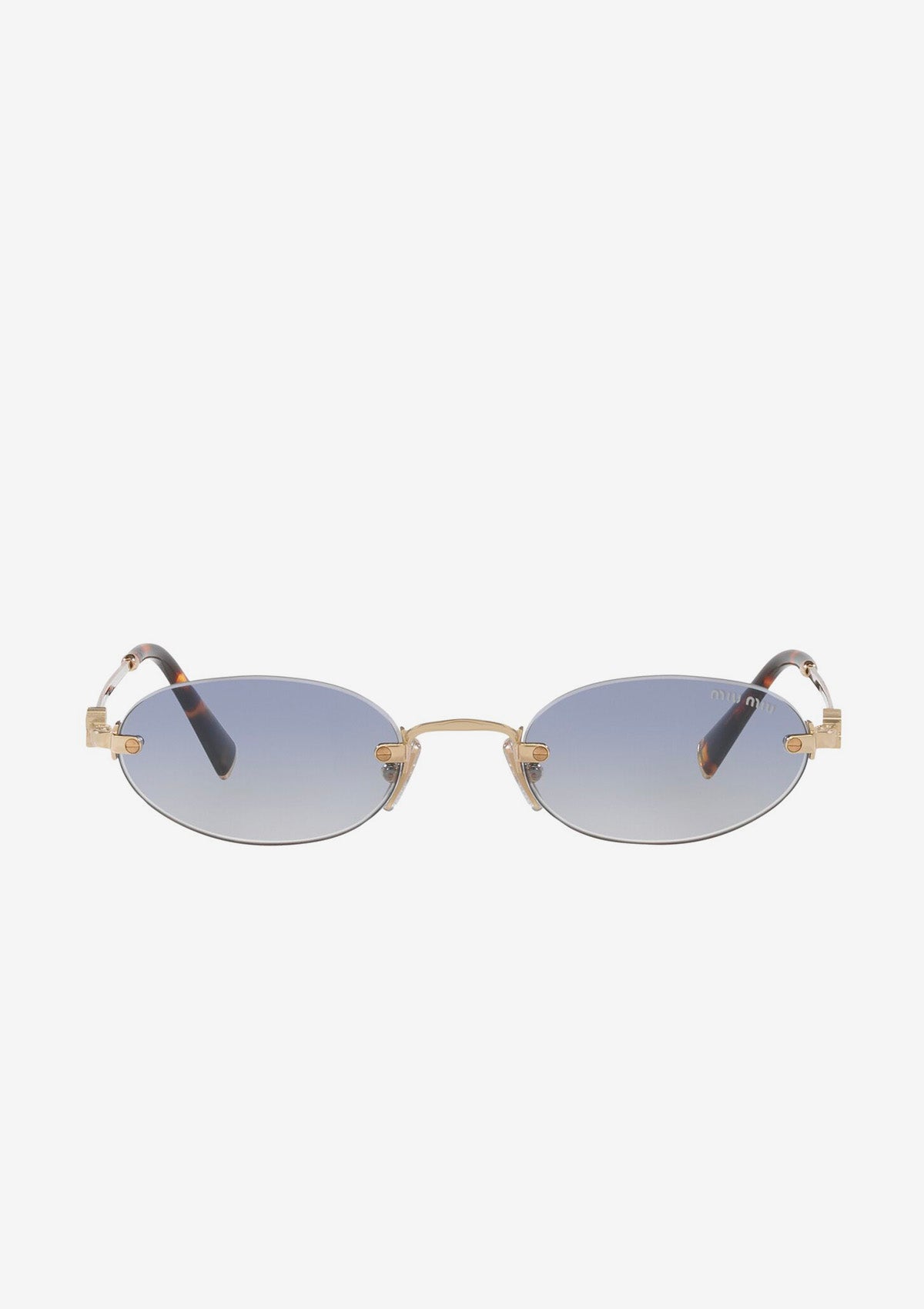 Lunettes de soleil MIU MIU MU A54S  ZVN80O Or