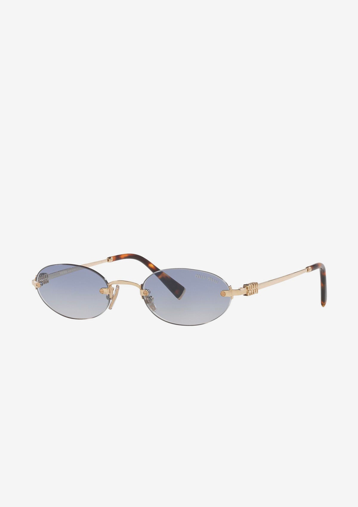 Lunettes de soleil MIU MIU MU A54S  ZVN80O Or