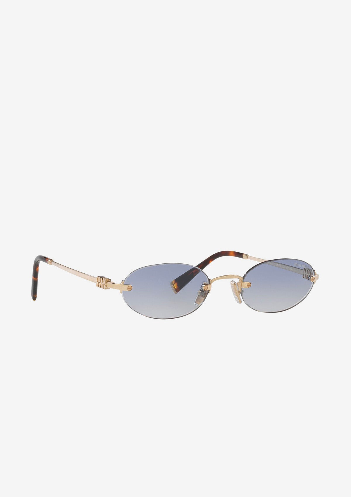Lunettes de soleil MIU MIU MU A54S  ZVN80O Or